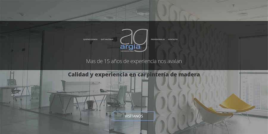 Diseño y desarrollo web en Argia