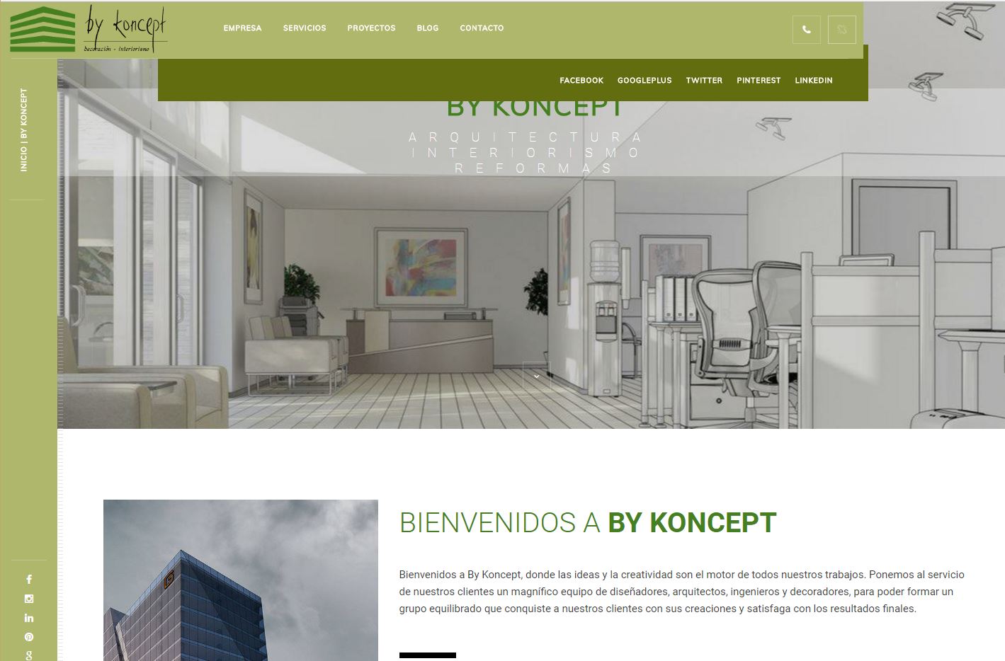 Diseño y desarrollo web en By Koncept